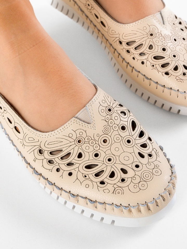 Scarpe casual Beige Fytay - Img 4