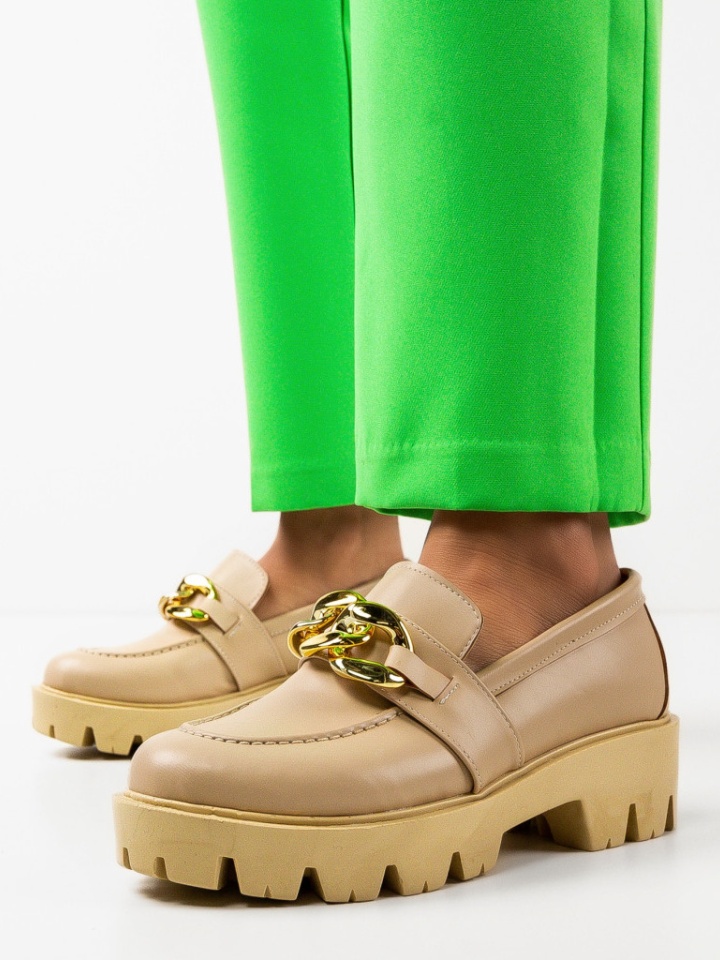 Scarpe casual Beige Gely - Img 3