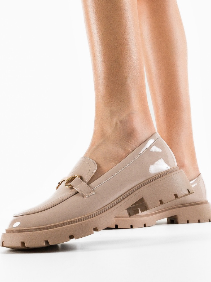 Scarpe casual Beige Gobba - Img 5