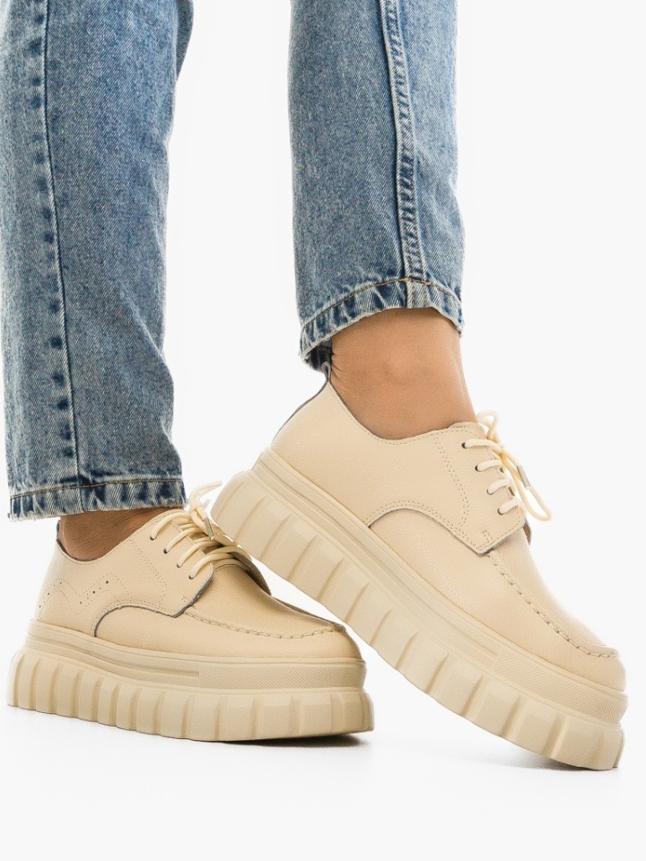 Scarpe casual Beige Loprem - Img 3