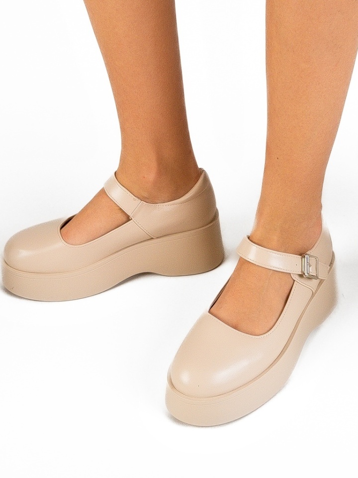 Scarpe casual Beige Madylu - Img 3