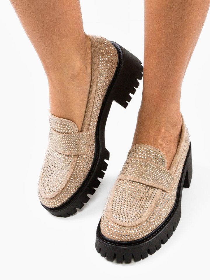 Scarpe casual Beige Marks - Img 3