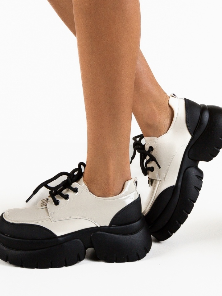 Scarpe casual Beige Miu - Img 2