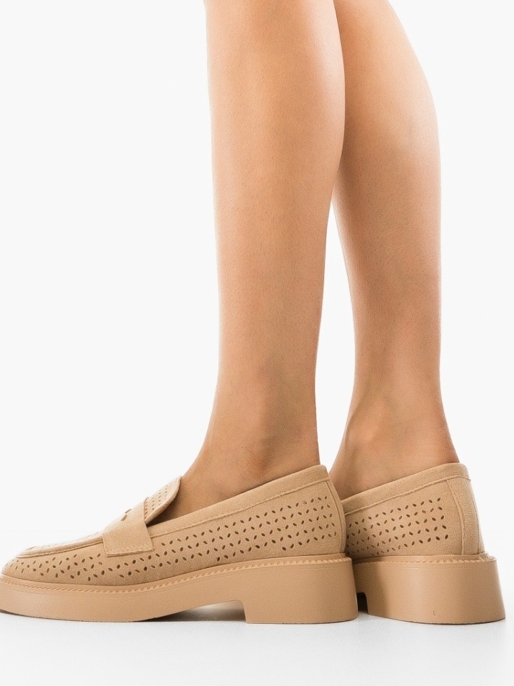 Scarpe casual Beige Rehid - Img 2