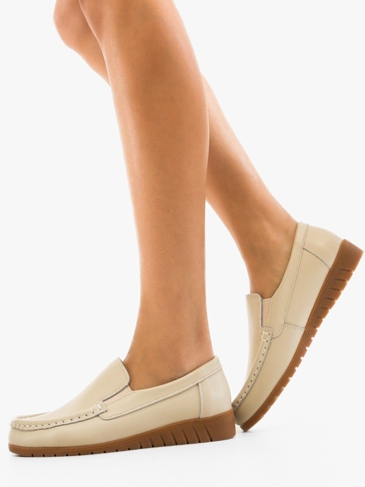 Scarpe casual Beige Soma - Img 2
