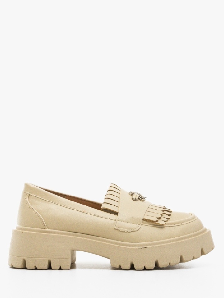 Scarpe casual Beige Trevy - Img 7