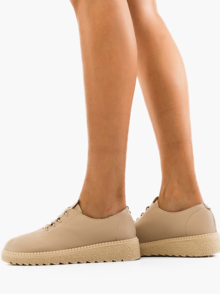 Scarpe casual Beige Tyka - Img 2