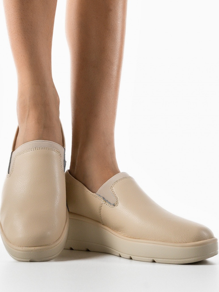 Scarpe casual Beige Yanam - Img 4