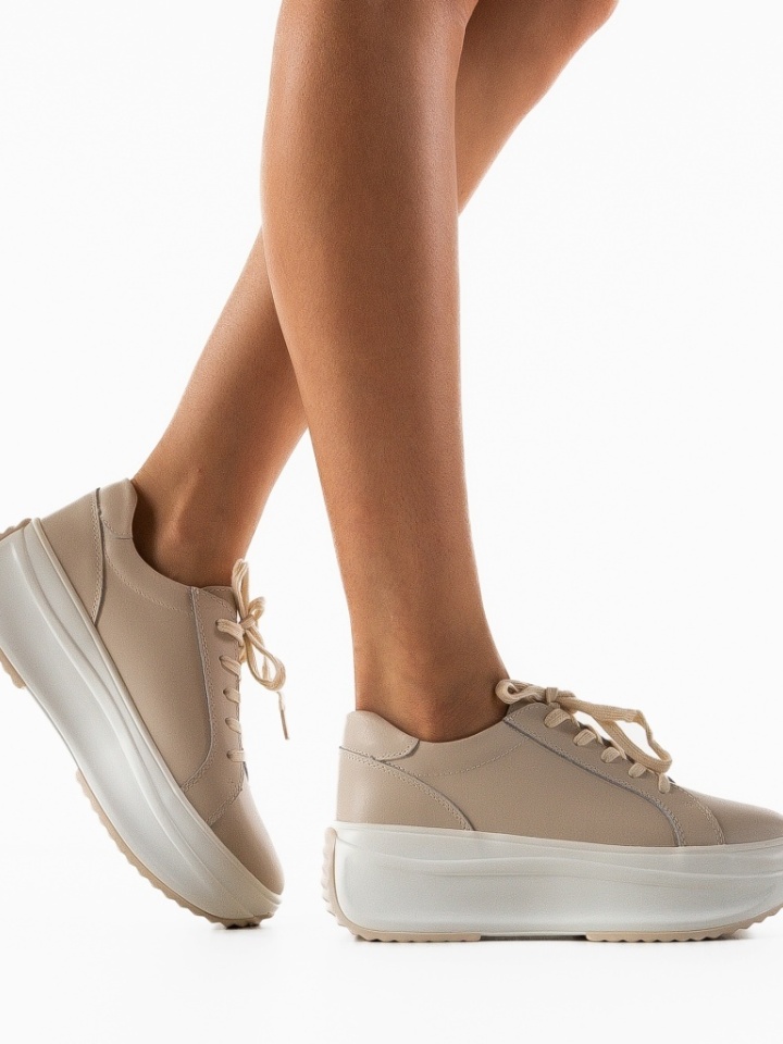 Scarpe casual Beige Yrna - Img 1