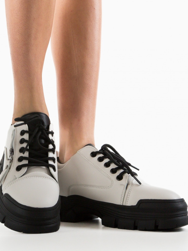 Scarpe casual Bianche Aguir - Img 3
