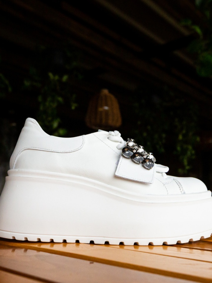 Scarpe casual Bianche Alma - Img 5