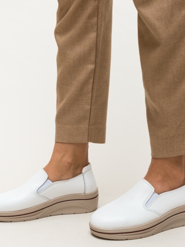 Scarpe casual Bianche Alpino - Img 2