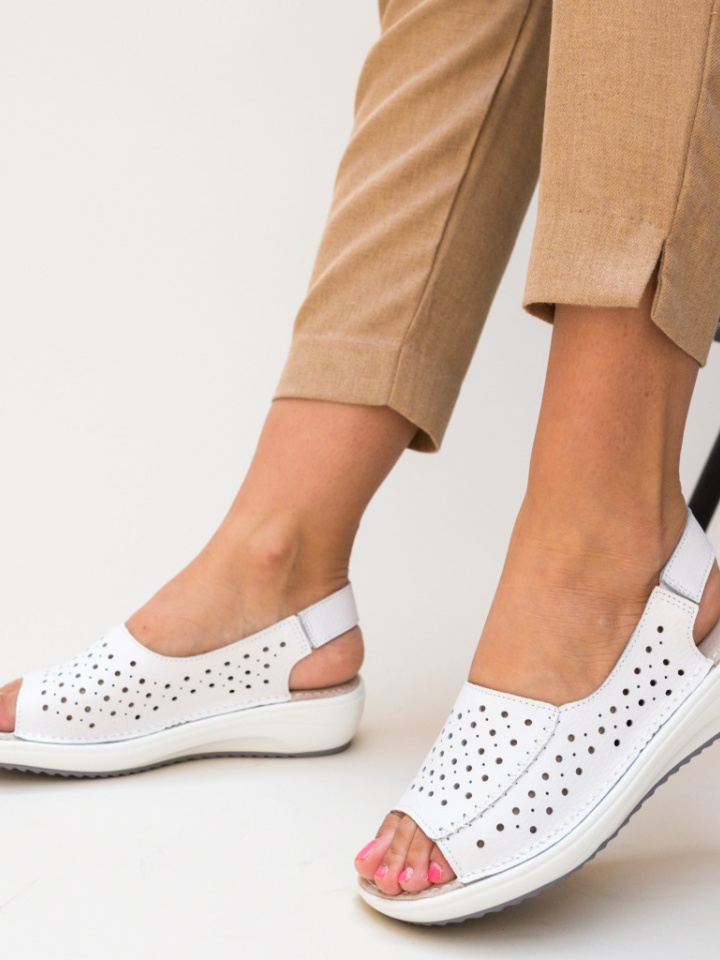 Scarpe casual Bianche Lindone - Img 4