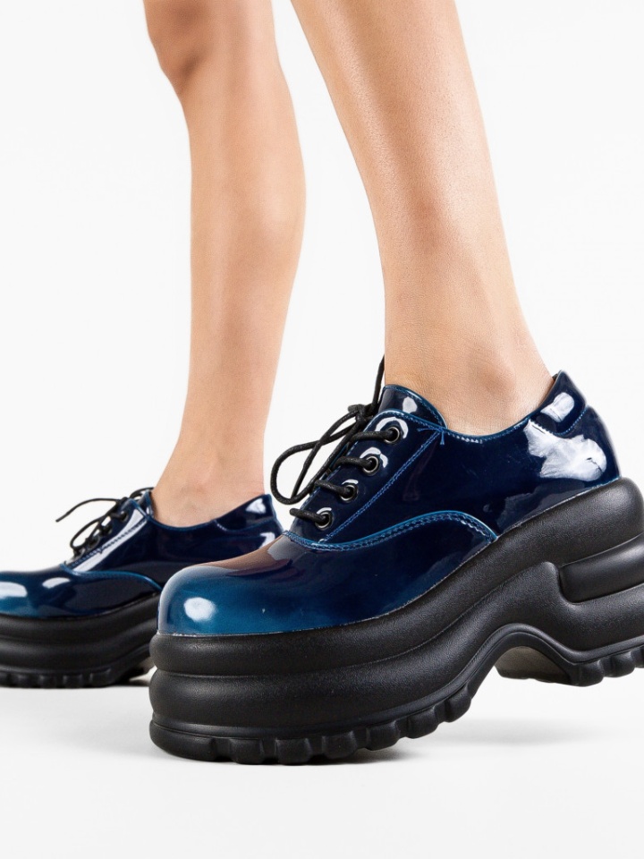 Scarpe casual Blu Genevya - Img 3