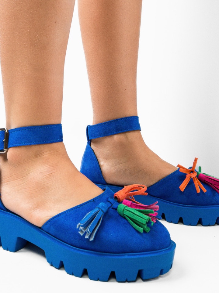 Scarpe casual Blu Jaila - Img 10
