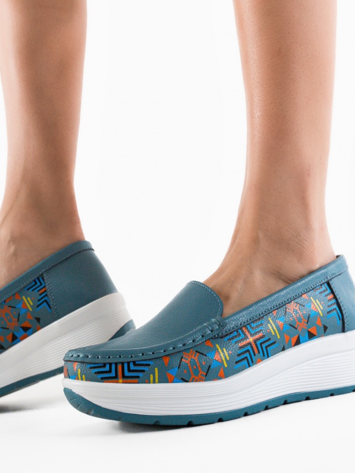 Scarpe casual Blu Motivi - Img 5