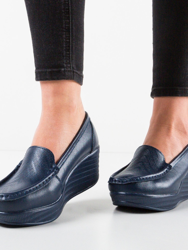 Scarpe casual Blu navy Ely - Img 2