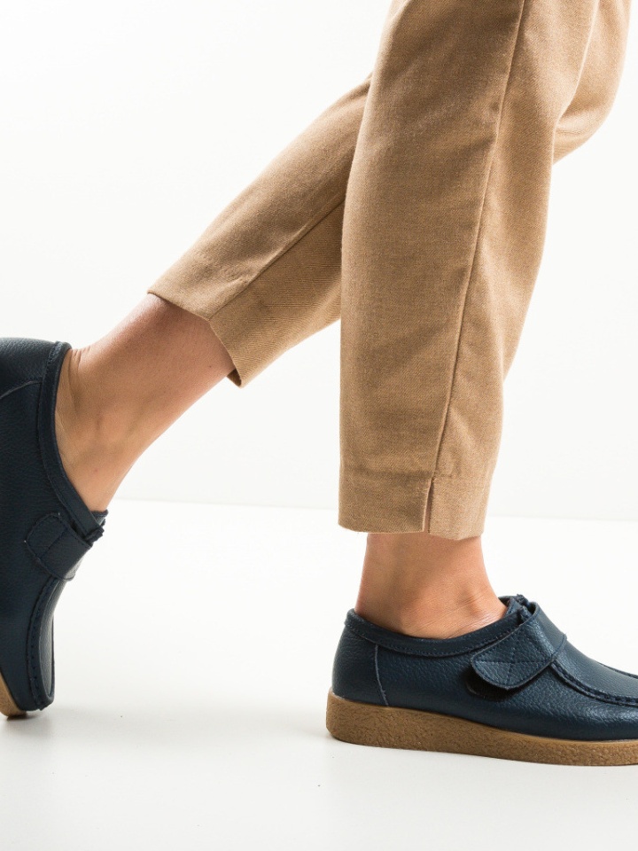 Scarpe casual Blu navy Monta - Img 7