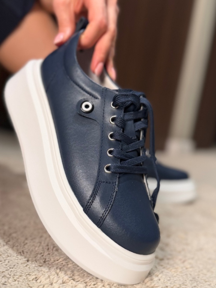 Scarpe casual Blu navy Nuandre - Img 4