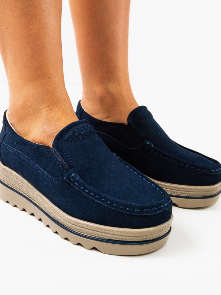 Scarpe casual Blu navy Smirno - Img 4