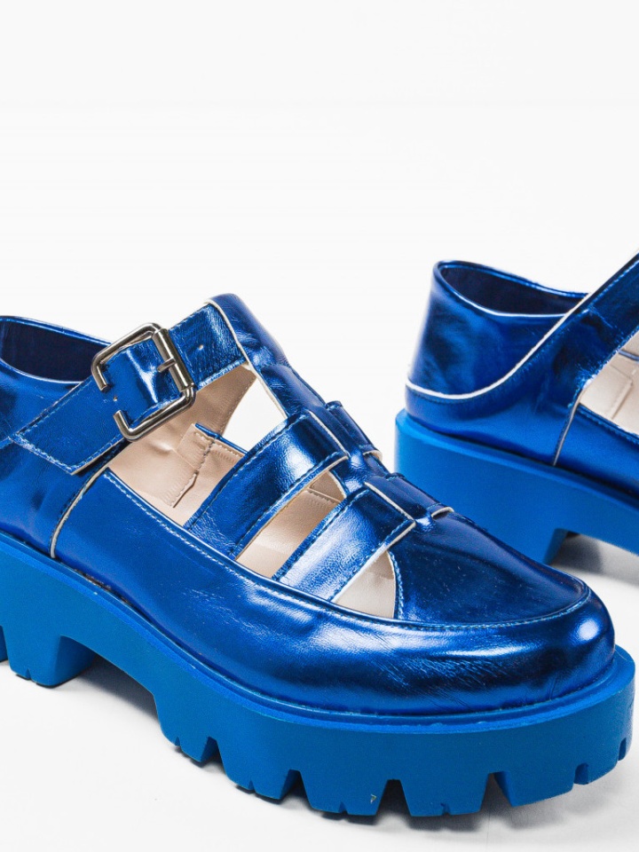 Scarpe casual Blu Teoritzi - Img 16