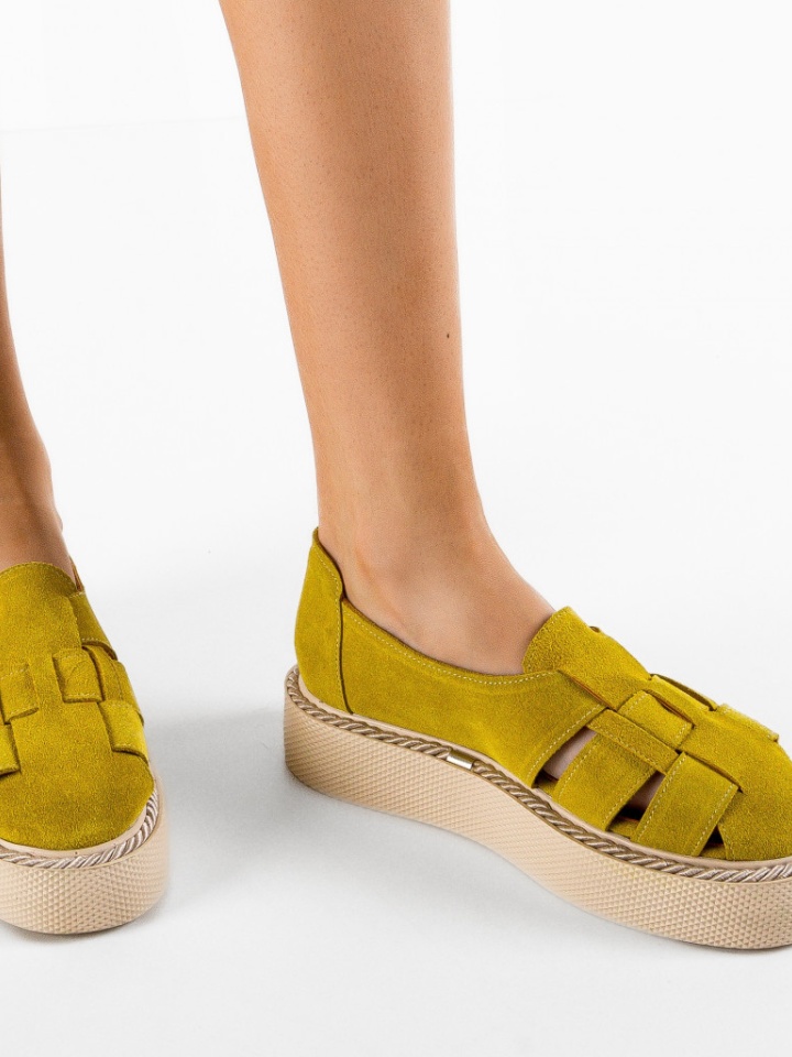 Scarpe casual Gialle Anura - Img 2