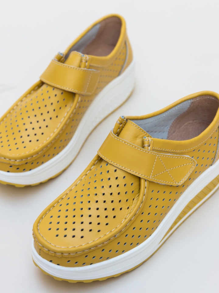 Scarpe casual Gialle Bozta - Img 6