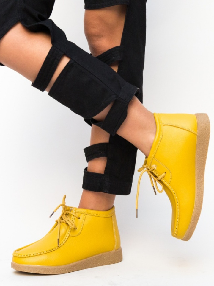 Scarpe casual Gialle Munela - Img 2