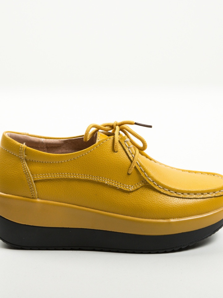 Scarpe casual Gialle Vlasta - Img 12