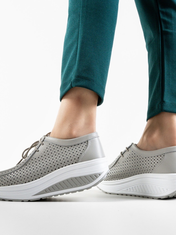 Scarpe casual Grige Baroco - Img 4