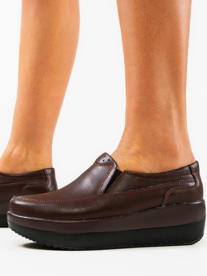 Scarpe casual Marroni Freeman - Img 2