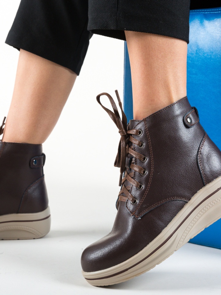 Scarpe casual Marroni Lakiob - Img 3
