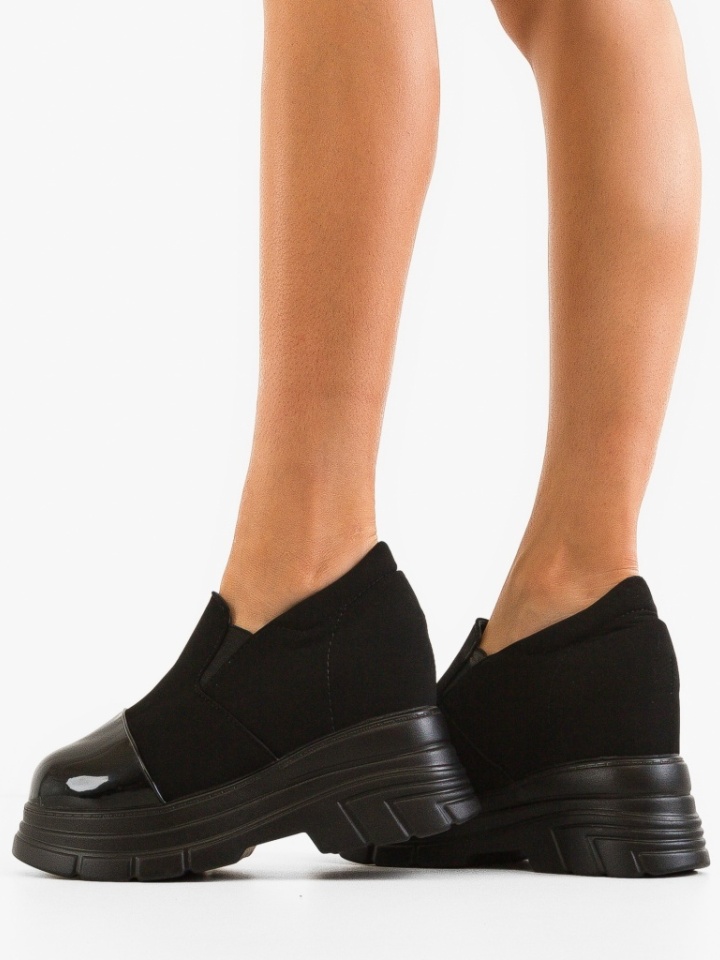 Scarpe casual Nere Lamzay 2 - Img 2