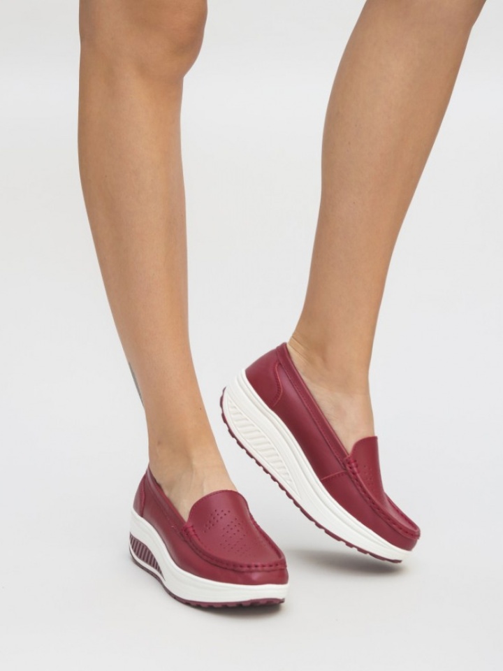 Scarpe casual Rosse Musta - Img 2
