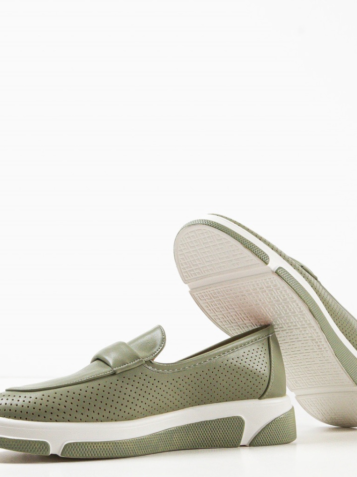 Scarpe casual Verde Gerta - Img 15