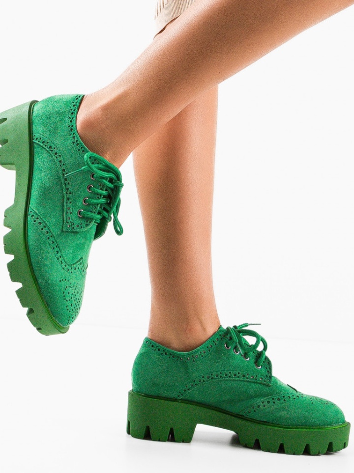 Scarpe casual Verde Gomine - Img 10