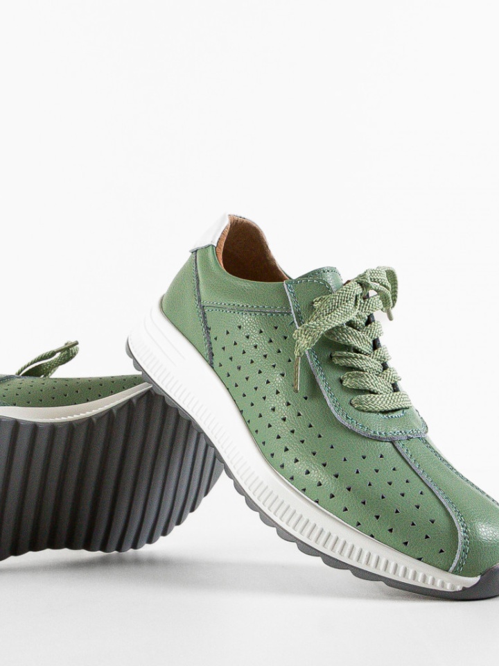 Scarpe casual Verde Kari - Img 7