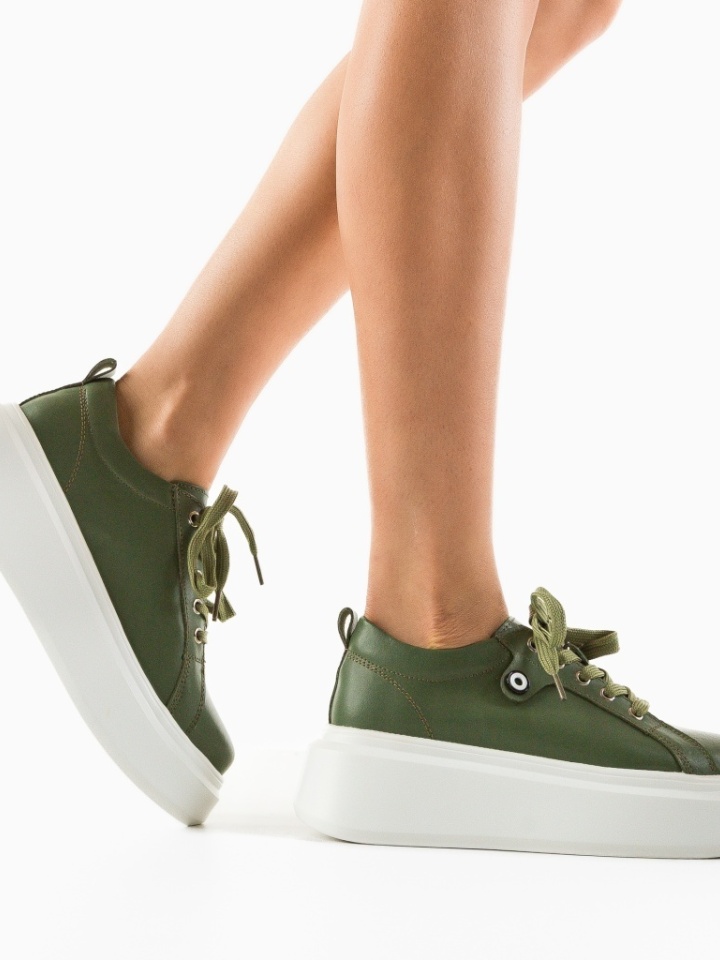 Scarpe casual Verde Nuandre - Img 8