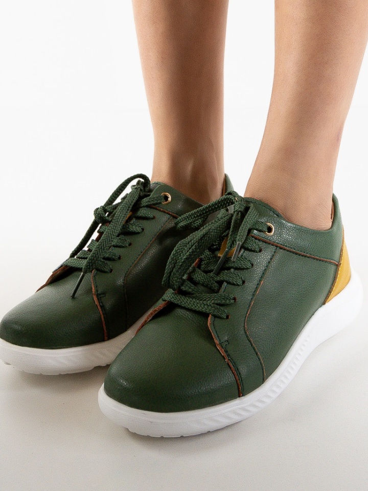 Scarpe casual Verde Rena - Img 4