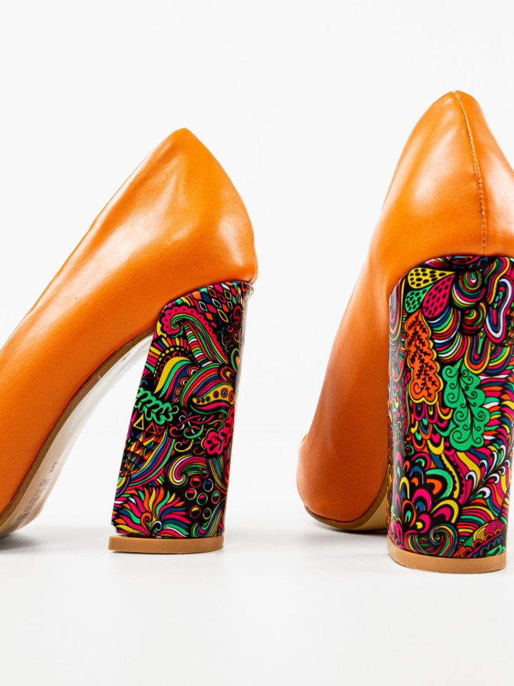 Scarpe da donna Arancioni Monina - Img 14