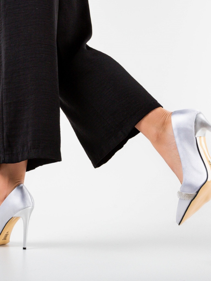 Scarpe da donna Argento Tareg - Img 3