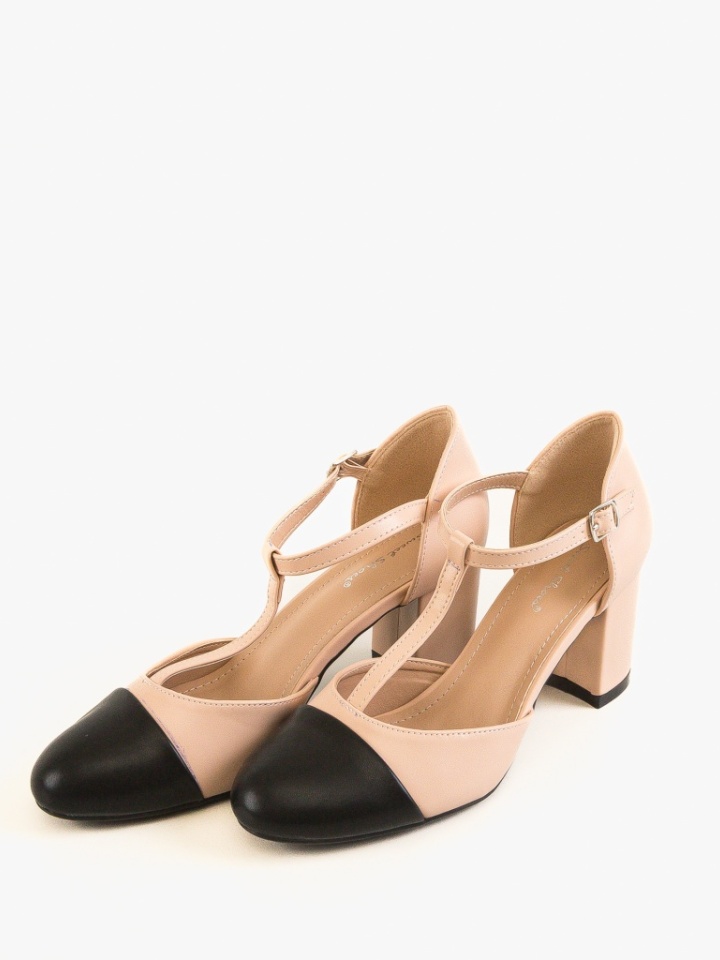 Scarpe da donna Beige Ambe - Img 4