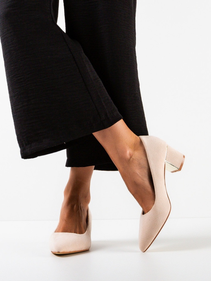 Scarpe da donna Beige Antoni - Img 1