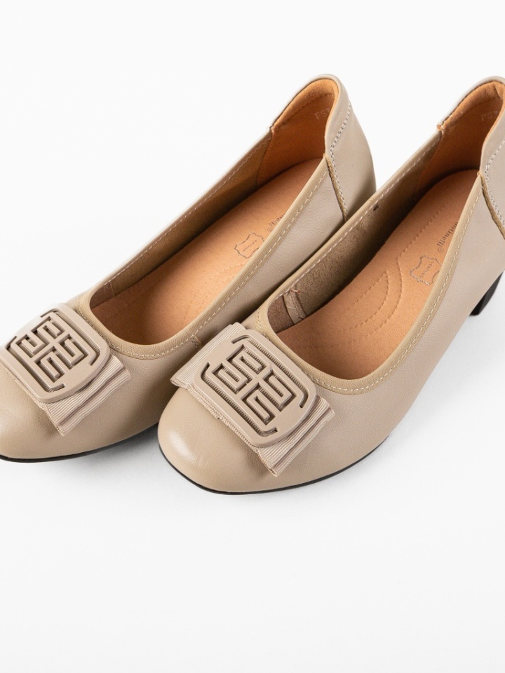 Scarpe da donna Beige Bobbi - Img 6