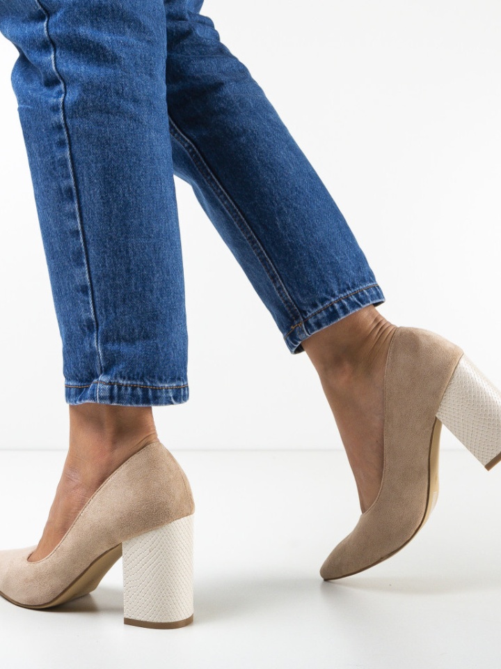 Scarpe da donna Beige Codillan - Img 3