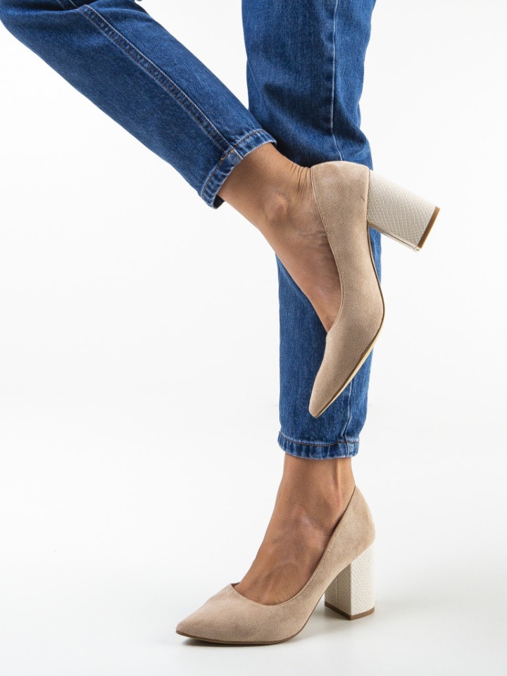 Scarpe da donna Beige Codillan - Img 11