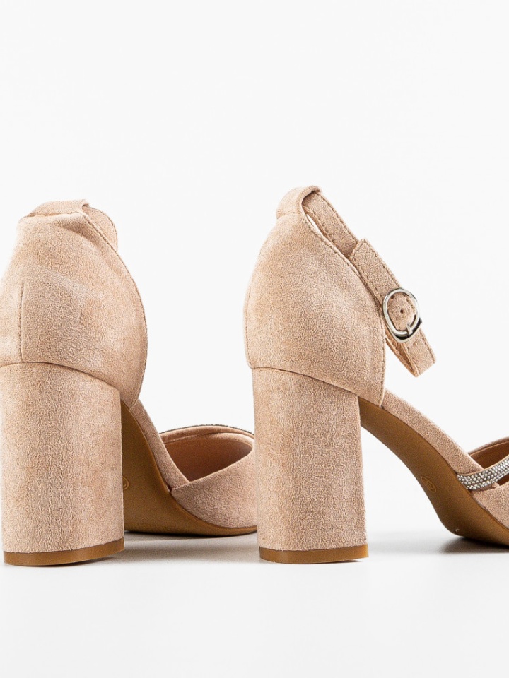 Scarpe da donna Beige Dem - Img 6