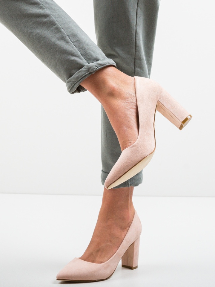 Scarpe da donna Beige Genta - Img 2