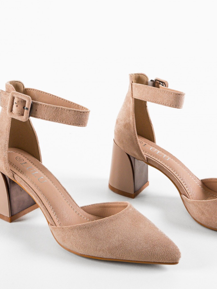 Scarpe da donna Beige Gora - Img 4