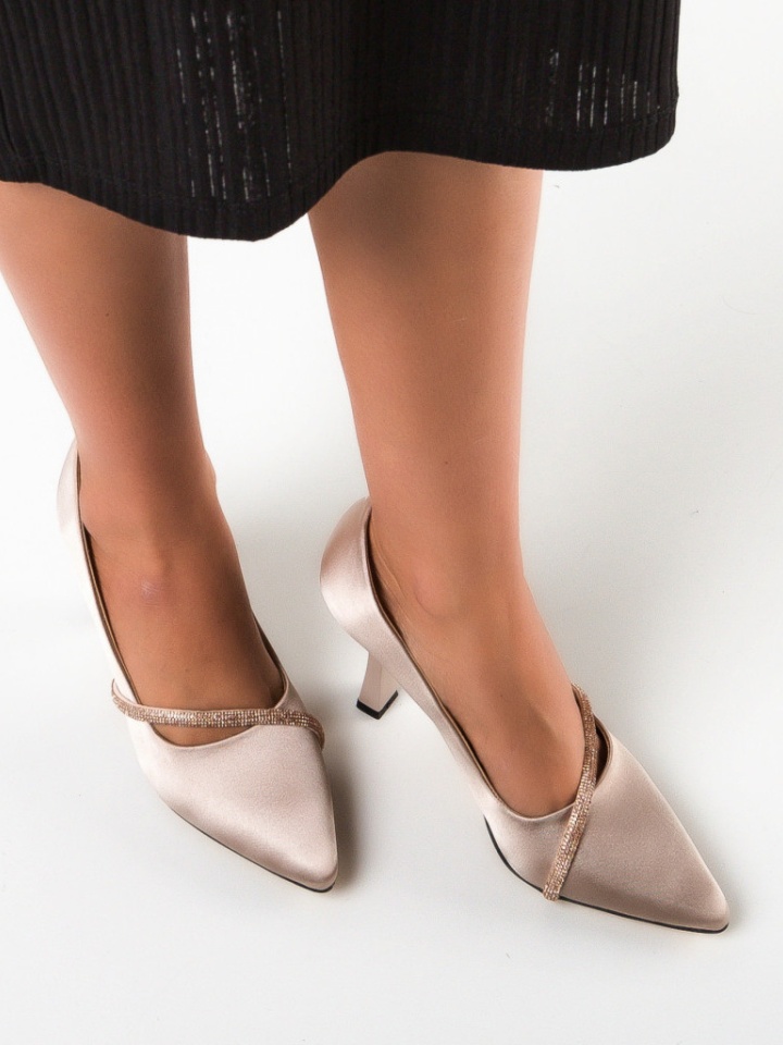 Scarpe da donna Beige Kimol - Img 2